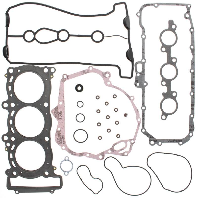 Vertex Gaskets 06-07 Yamaha Nytro Complete Gasket Kit w/ Oil Seals Engine Hardware Vertex Pistons