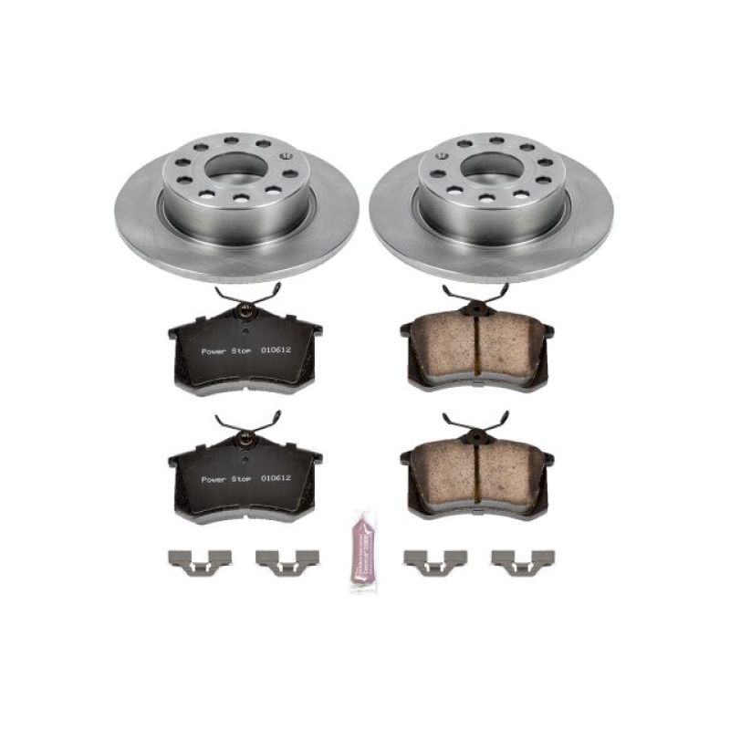 Power Stop 10-13 Audi A3 Rear Autospecialty Brake Kit Brake Kits - OE PowerStop