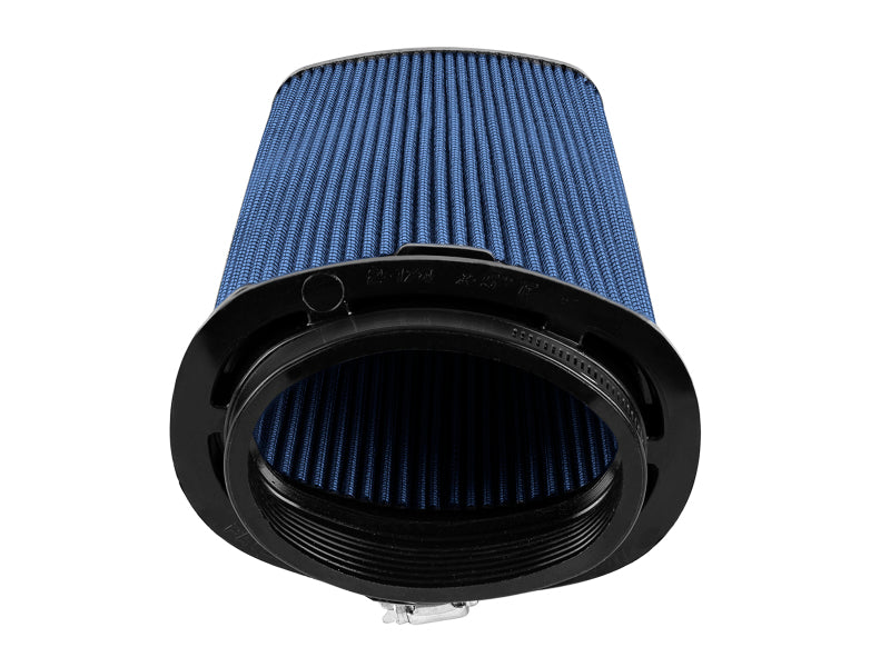 aFe Momentum Replac Air Filter w/Pro 5R Media (Pair) 5x2.25in F/6.25x3.75in B/5.25x2.25in T/11in H Air Filters - Drop In aFe