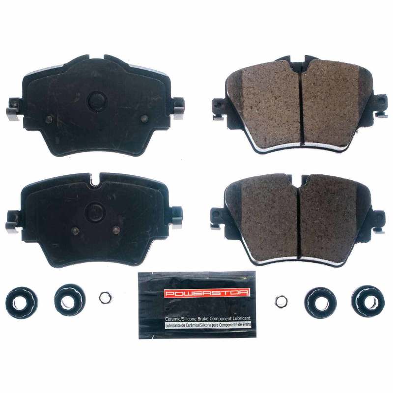 Power Stop 2019 BMW 330i Front Z23 Evolution Sport Brake Pads w/Hardware Brake Pads - Performance PowerStop