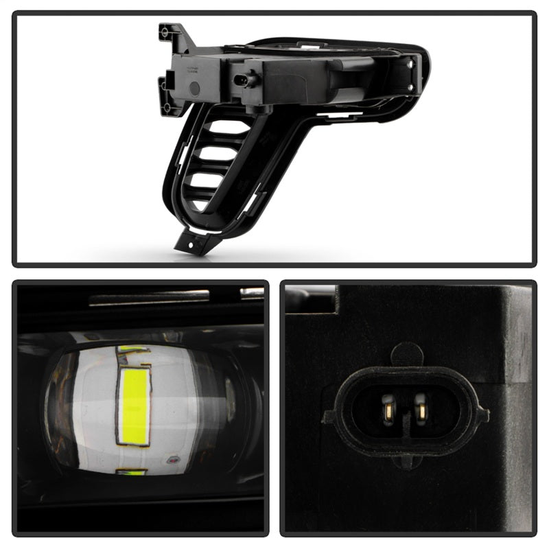 Spyder Dodge Durango 21-24 OEM Style LED Fog Lights w/Switch (FL-DDU2021-LED-C) Fog Lights SPYDER