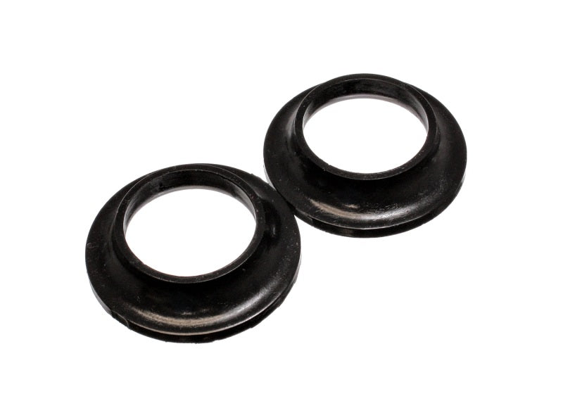 Energy Suspension 91-96 Chevrolet Full Size Black Rear Upper Coil Spring Isolators Bushing Kits Energy Suspension