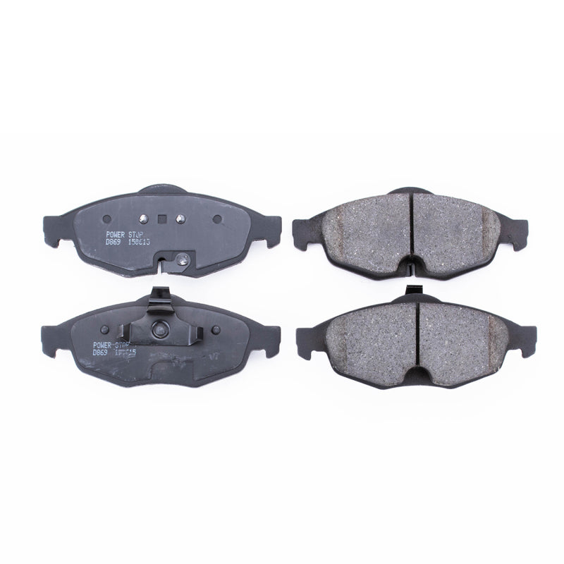 Power Stop 01-06 Chrysler Sebring Front Z16 Evolution Ceramic Brake Pads Brake Pads - OE PowerStop