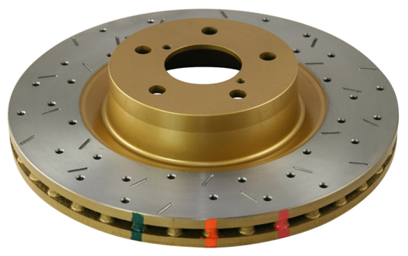 DBA 99-04 Land Rover Range Rover Rear 4000 Series Drilled & Slotted Rotor Brake Rotors - Slot & Drilled DBA