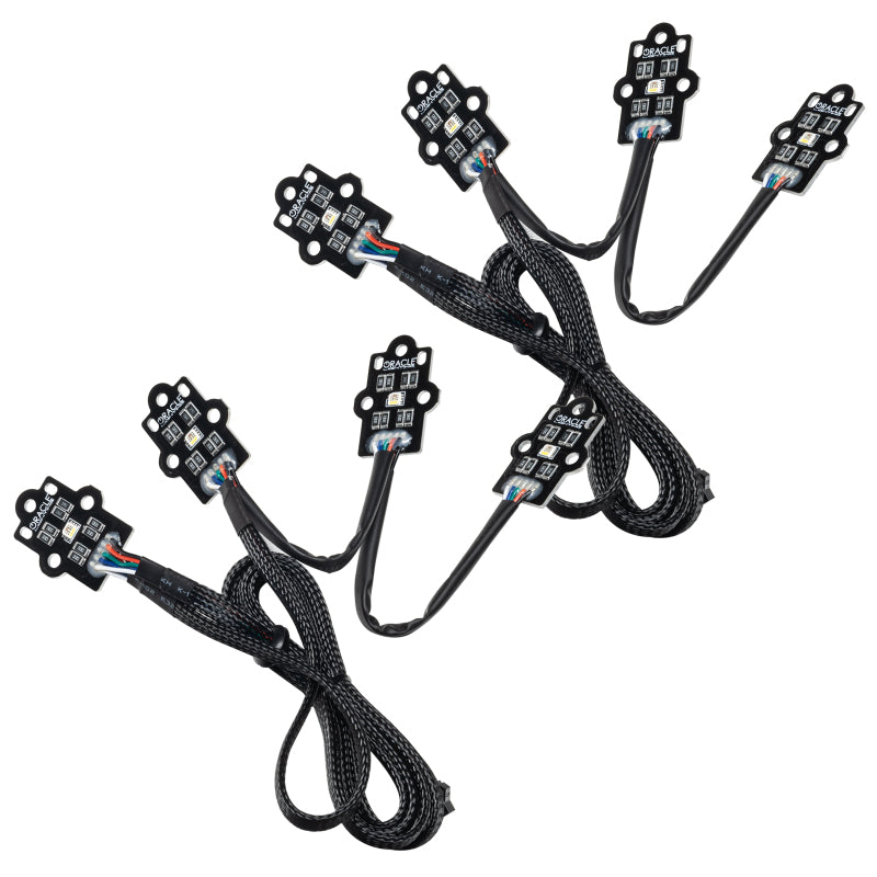 Oracle 21-22 Nissan Titan RGB+W Headlight DRL Upgrade - ColorSHIFT w/o Controller Headlights ORACLE Lighting