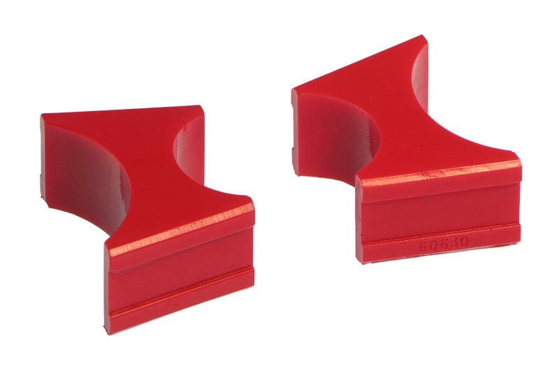 Prothane Universal Shock Reservoir Mounts - 1.5/2.5 Diameter - Red Bushing Kits Prothane