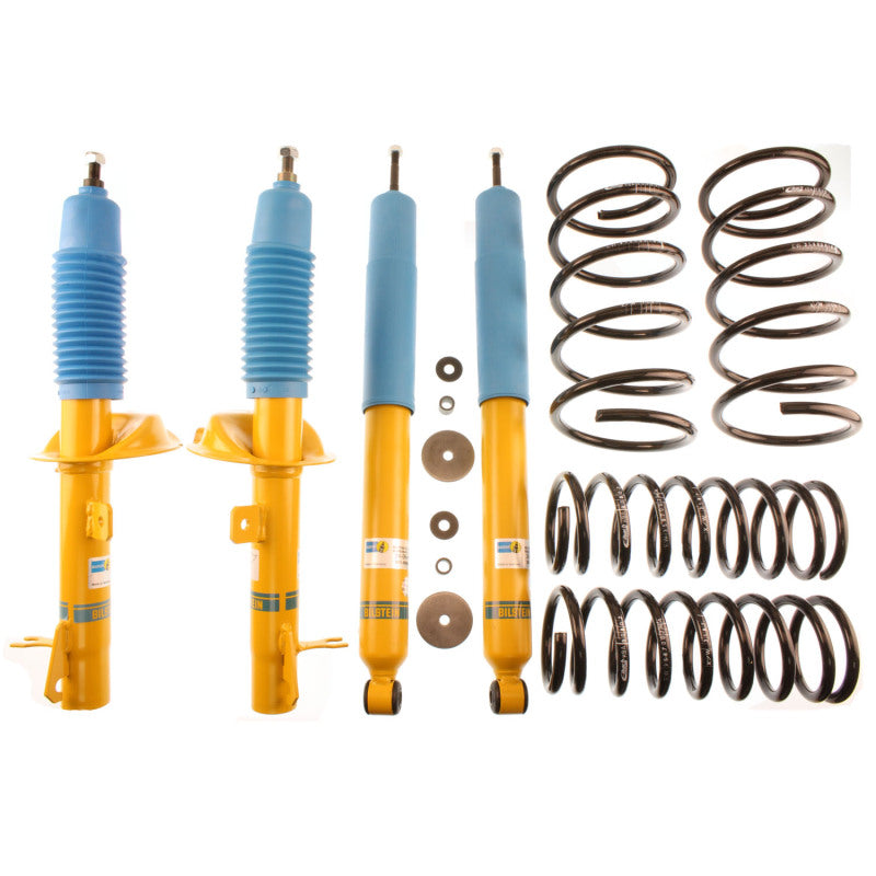 Bilstein B12 2000 Ford Focus LX Front and Rear Suspension Kit Shock & Spring Kits Bilstein