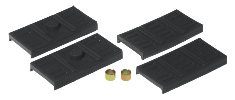Prothane 67-69 GM F-Body Upper/Lower Spring Pad (Mono) - Black Bushing Kits Prothane