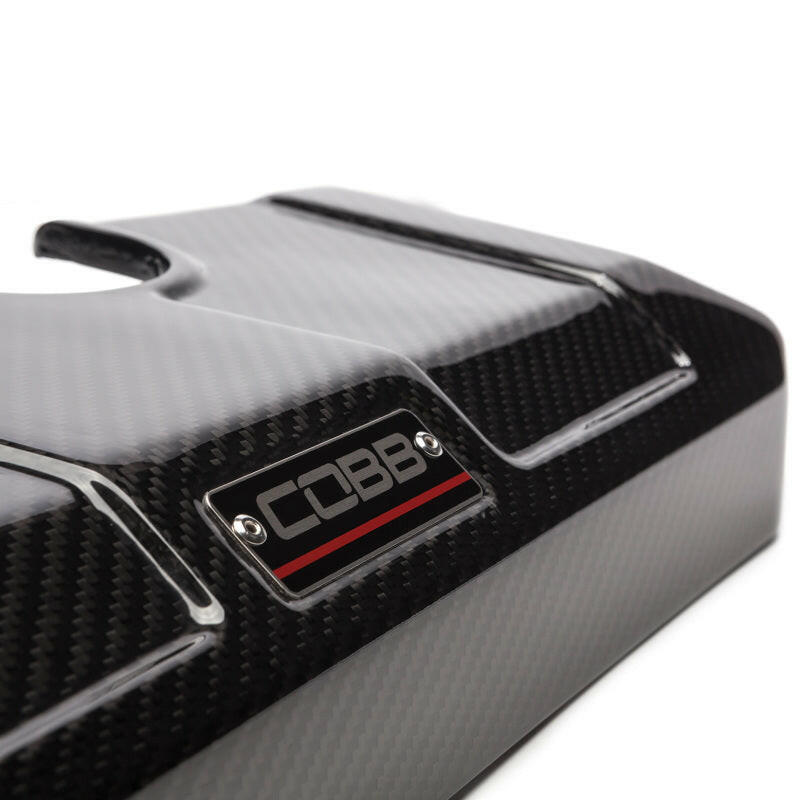 Cobb 17-20 Ford F-150 EcoBoost 3.5L/Raptor / 18-20 F-150 2.7L Redline Carbon Fiber Coolant Cover Engine Covers COBB