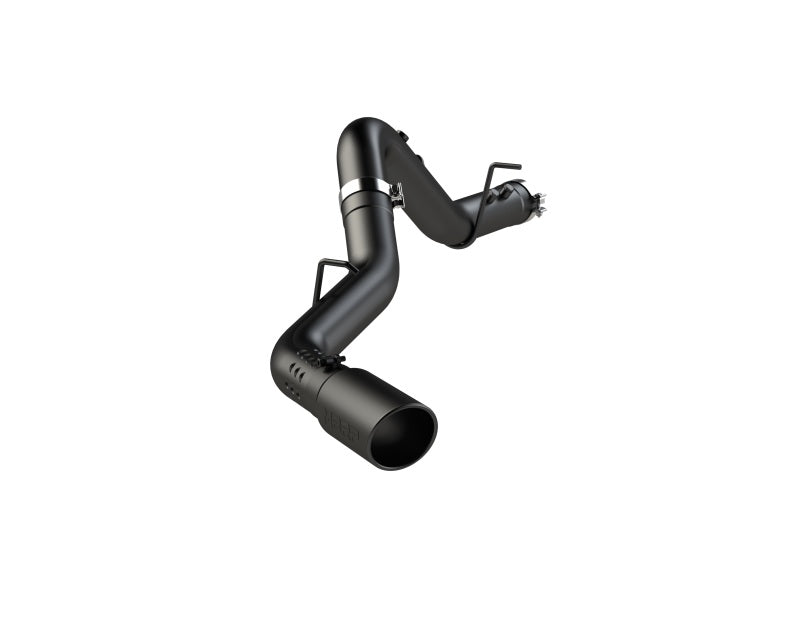 MBRP 2020+ GMC/Chevy 2500/3500 6.6L Duramax 4in Mand Bent Tubing Pro-Ser Cat Back Single Side - Blk Catback MBRP