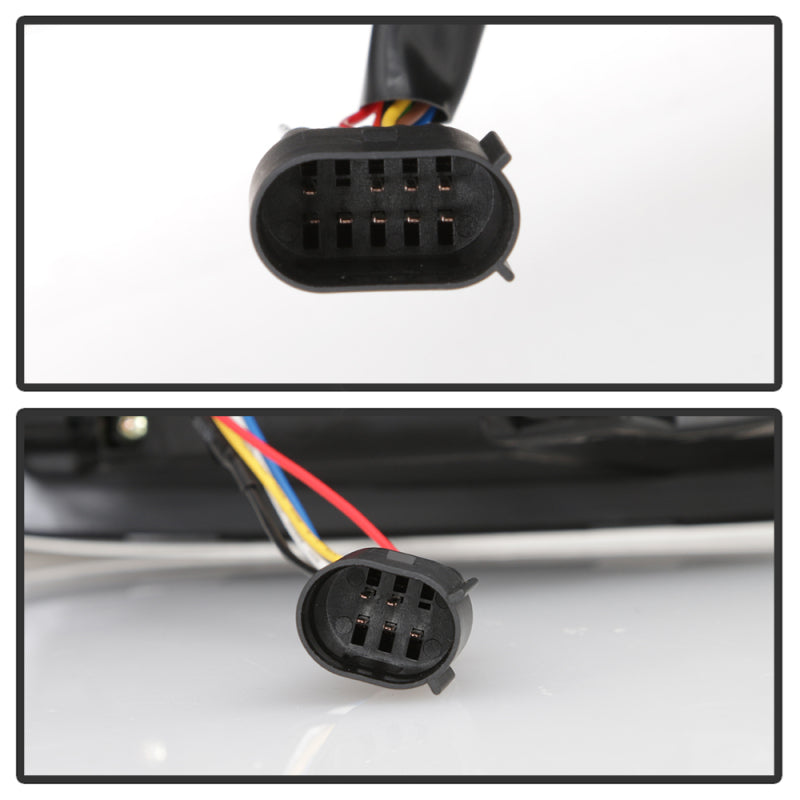 Spyder Porsche Cayenne 958 11-14 LED Tail Lights - Sequential Signal - Red Smoke Tail Lights SPYDER