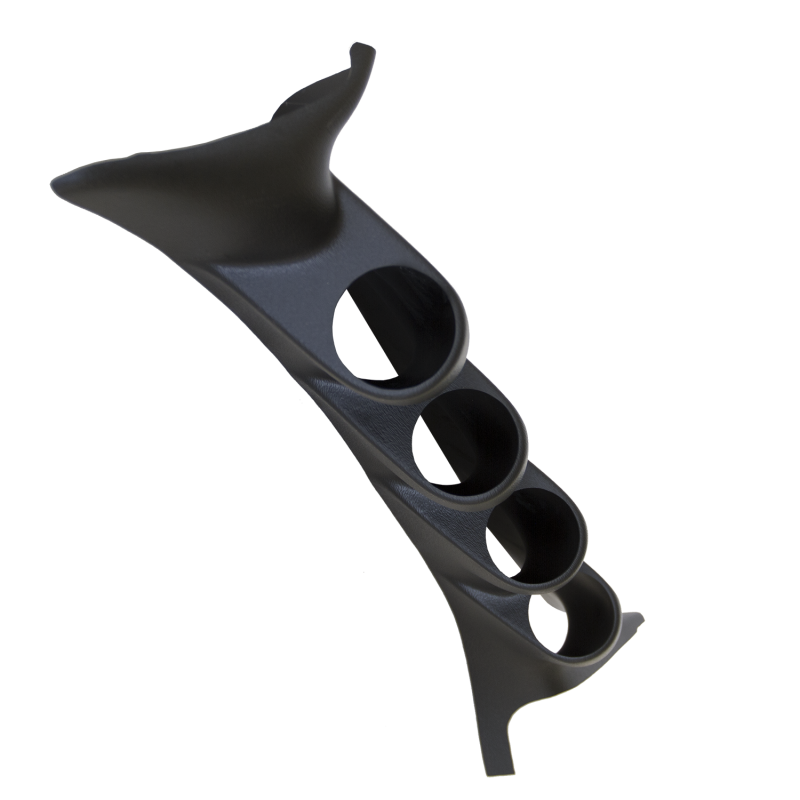 Autometer 99-07 Ford Super Duty Black 52mm Quad Pilillar Pod Gauge Pods AutoMeter