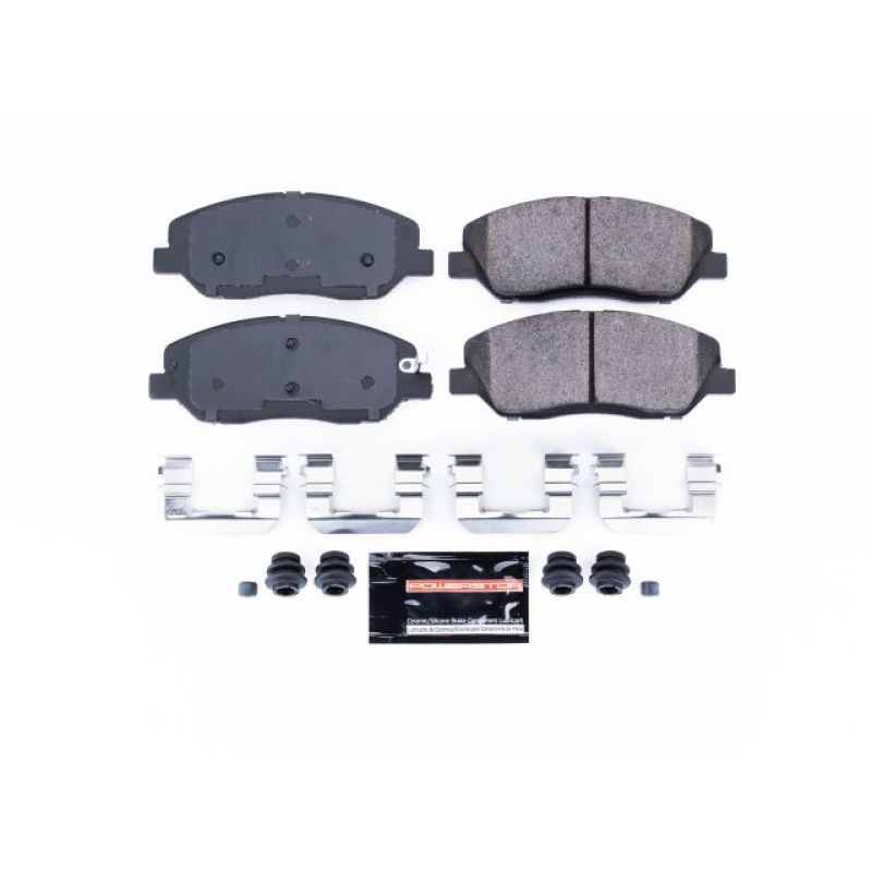 Power Stop 07-10 Hyundai Entourage Front Z23 Evolution Sport Brake Pads w/Hardware Brake Pads - Performance PowerStop