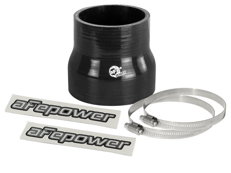 aFe Magnum FORCE Intake Coupling Kit (2-7/8 IN ID to 2-3/8 IN ID x 2-3/8 IN L) Straight Black Air Intake Components aFe