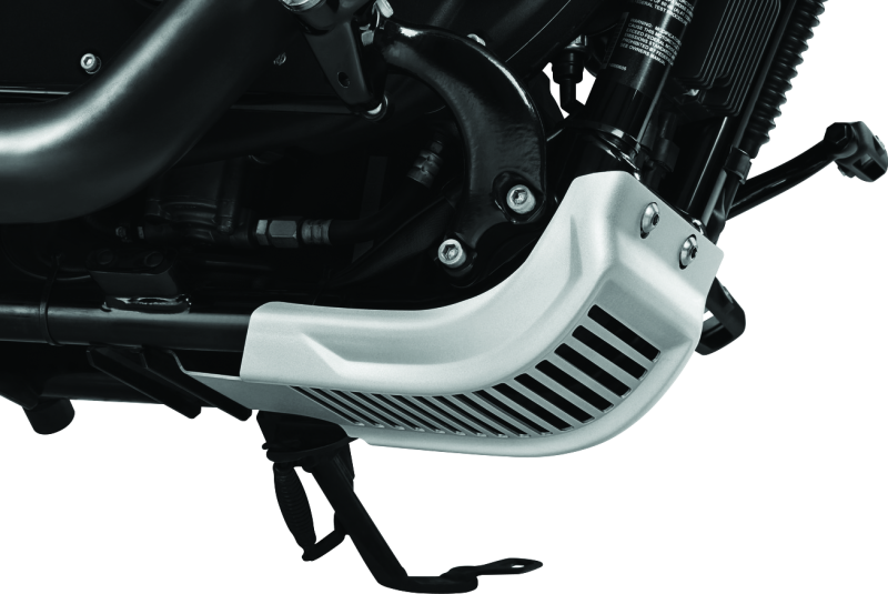Kuryakyn Dillinger Skid Plate Silver Skid Plates Kuryakyn