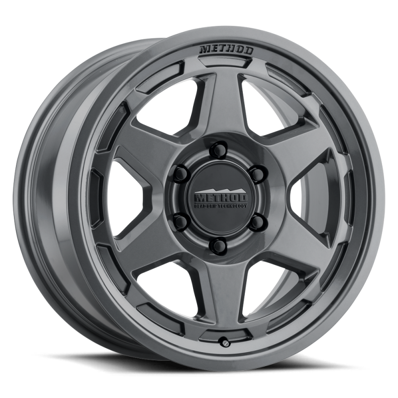 Method MR708 18x9 / 40mm Offset / 6x5.5 / 95.25mm CB - Gloss Titanium Wheels - Cast Method Wheels