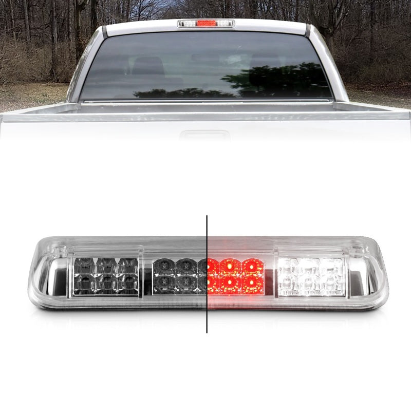 ANZO 2004-2008 Ford F-150 LED 3rd Brake Light Chrome B - Series Lights Corner ANZO