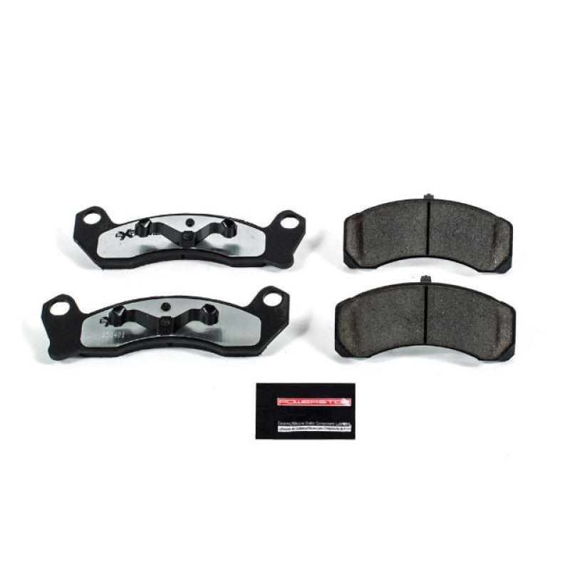 Power Stop 90-91 Ford Country Squire Front Z26 Extreme Street Brake Pads w/Hardware Brake Pads - Performance PowerStop