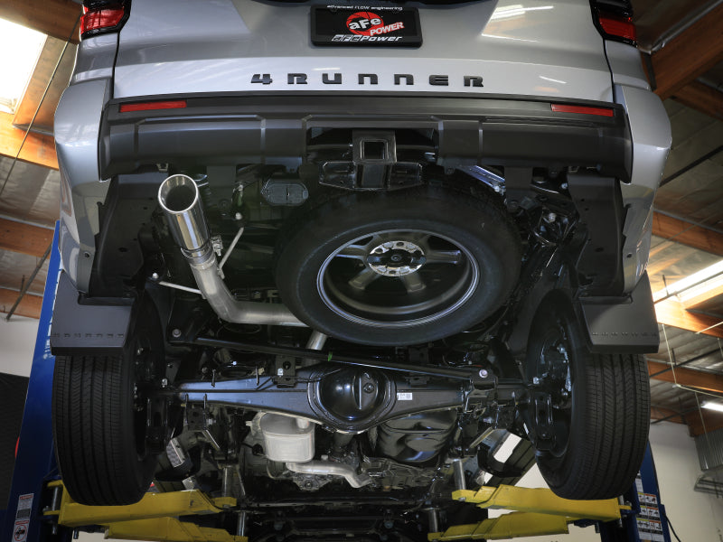 aFe 2025 Toyota 4-Runner 2.5in to 3in SS-304 Cat-Back Exhaust w/ Polished Tip Catback aFe