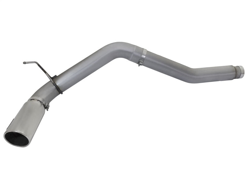 aFe LARGE Bore HD Exhausts 5in DPF-Back SS-409 2016 Nissan Titan XD V8-5.0L CC/SB (td) DPF Back aFe
