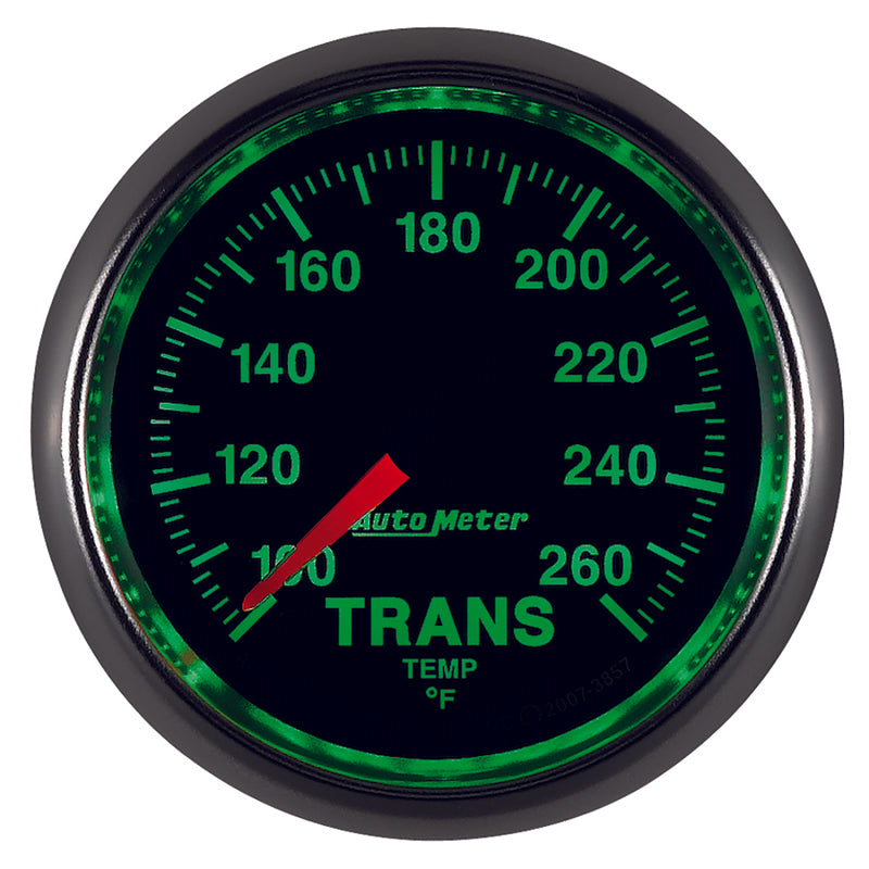 Autometer GS 100-260 degree Electronic Trans Temperature Gauge Gauges AutoMeter