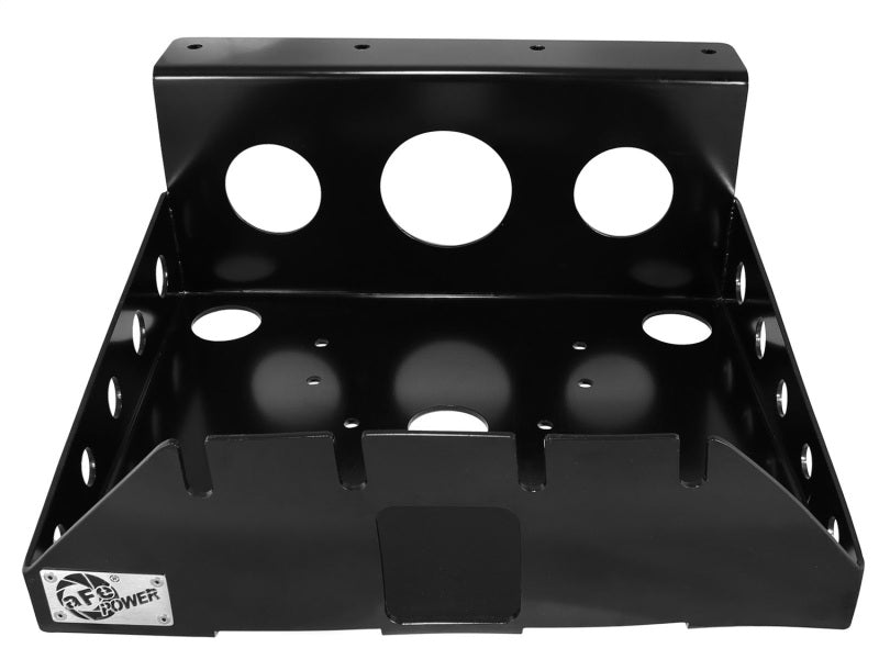 aFe Power Cover Glide Guard On Board Compressor Mount 07-14 Jeep Wrangler JK V6 3.6L-3.8L Diff Covers aFe