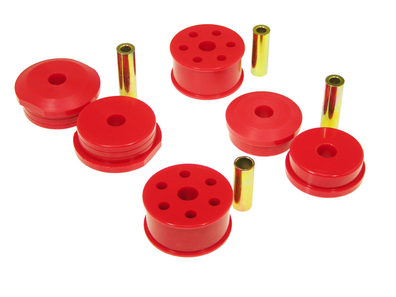 Prothane 00-05 Mitsubishi Eclipse V6 4 Mount Kit - Red Bushing Kits Prothane
