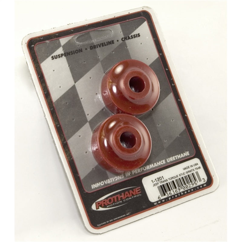 Rugged Ridge Bushing Poly Stab Pair Red 72-95 Bushing Kits Rugged Ridge
