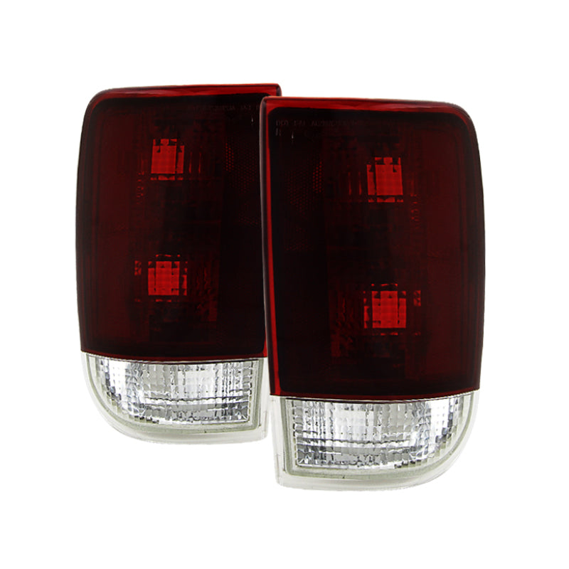 xTune Chevy Blazer 95-05 OE Style Tail Lights Red Smoked ALT-JH-CB95-OE-RSM Tail Lights SPYDER