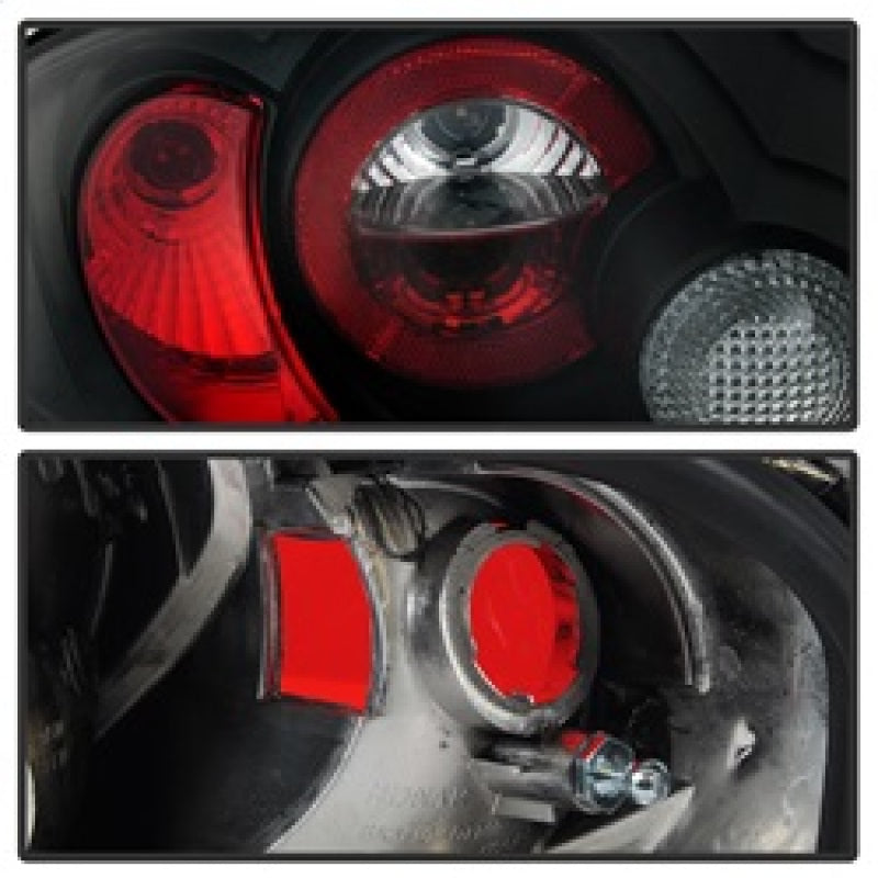 Spyder Audi TT 00-06 Euro Style Tail Lights Black ALT-YD-ATT99-BK Tail Lights SPYDER