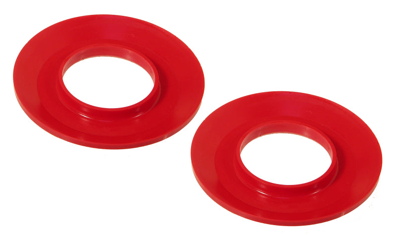 Prothane 01-03 Chrysler PT Cruiser Front Lower Coil Spring Isolator - Red Spring Insulators Prothane