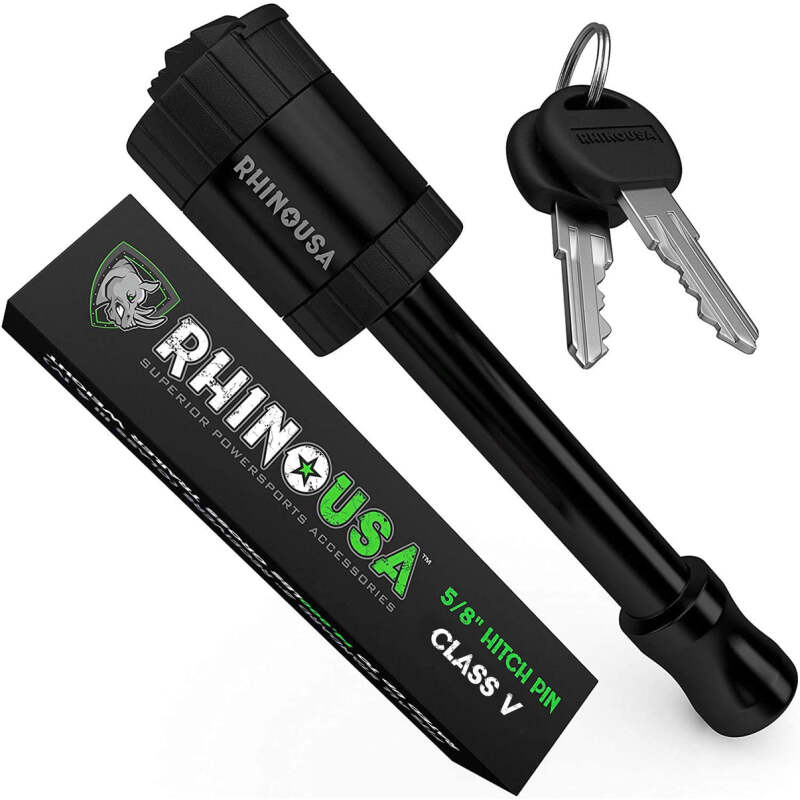 Rhino USA Locking Hitch Pin For 2.5Ft Class V Hitch Hitch Racks Rhino USA