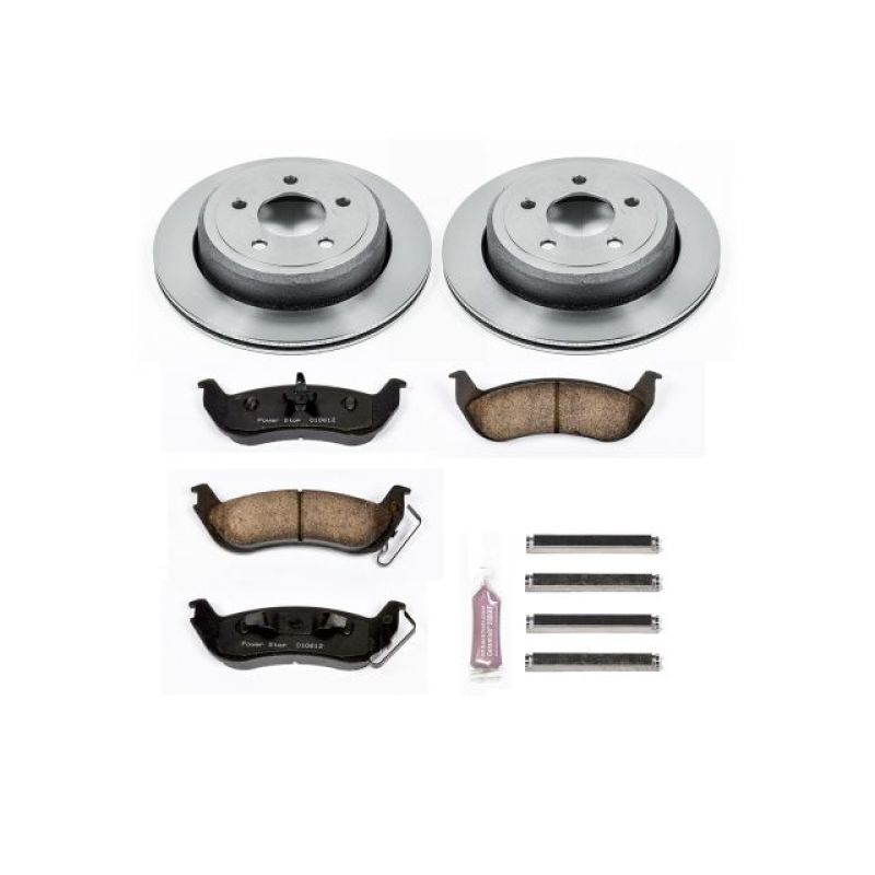 Power Stop 03-11 Ford Crown Victoria Rear Autospecialty Brake Kit Brake Kits - OE PowerStop