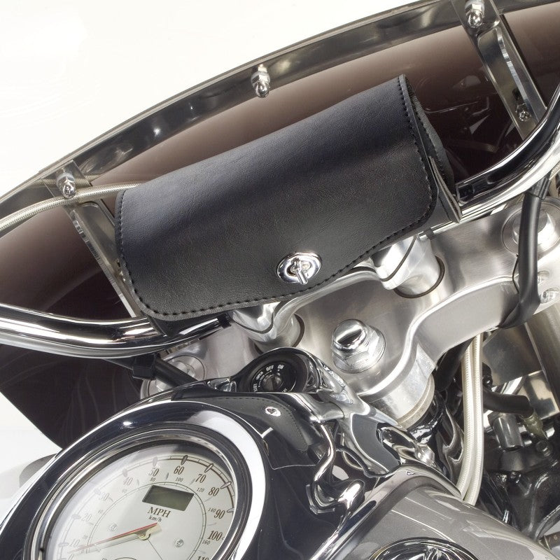 Willie & Max Universal Revolution Handlebar Bag (7.5 in L x 4 in W x 3 in H) - Black Bags - Bike Bags Willie & Max