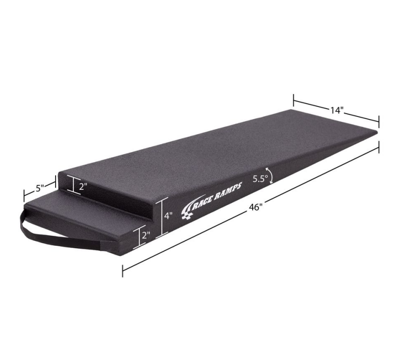 Race Ramps 4in. Trailer Ramp - 5.5 Degree Approach Angle Ramps Race Ramps