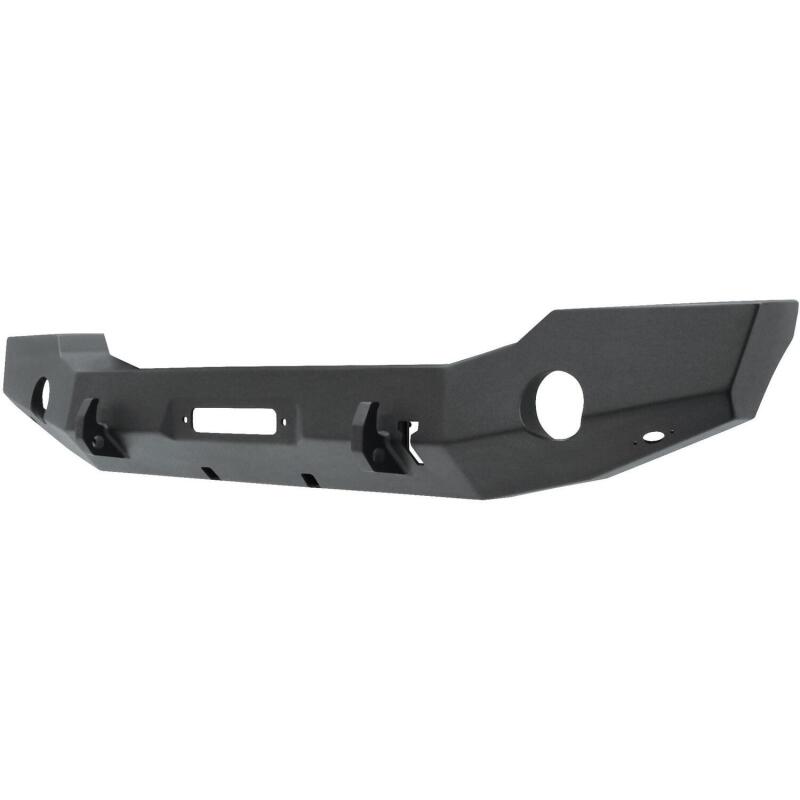 Westin 18-20 Jeep Wrangler JL WJ2 Full Width Front Bumper - Textured Black Bumpers - Steel Westin