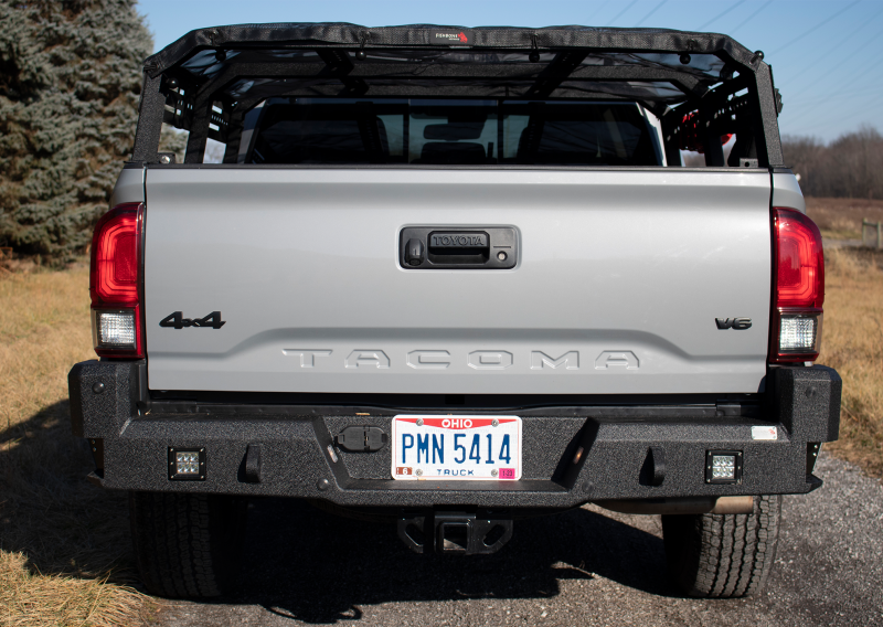 Fishbone Offroad 2016+ Toyota Tacoma Rear Bumper Bumpers - Steel Fishbone Offroad