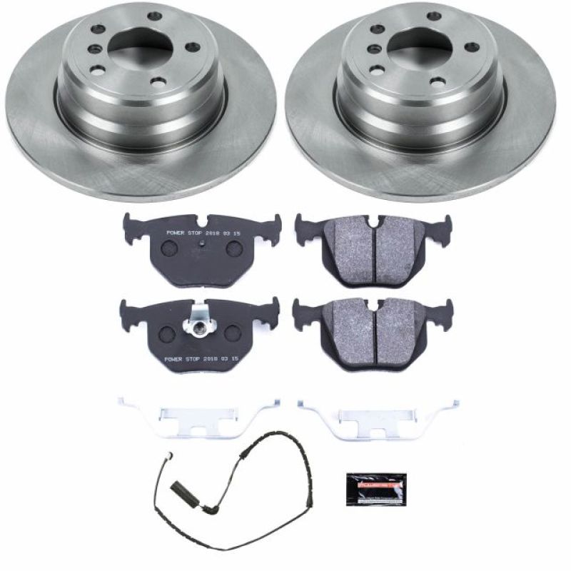 Power Stop 00-06 BMW X5 Rear Track Day SPEC Brake Kit Brake Kits - Performance Blank PowerStop