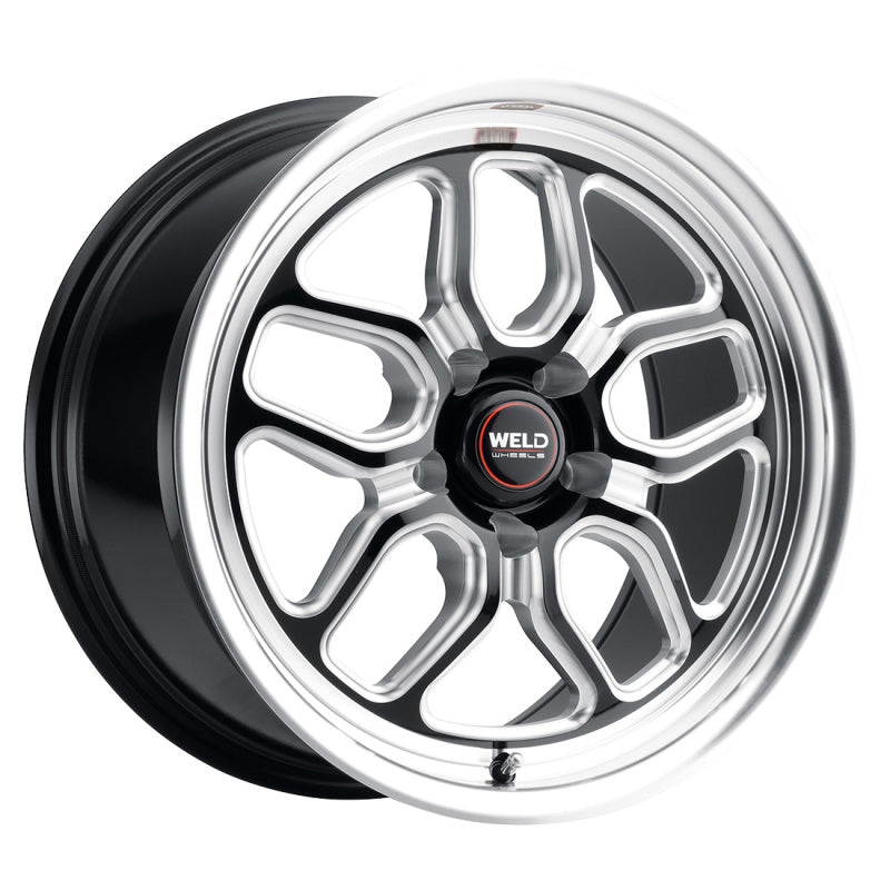 Weld S107 17X6 Laguna 5X120.7 ET13 BS4.00 Gloss Black MIL Dia 78.1 Wheels - Cast Weld
