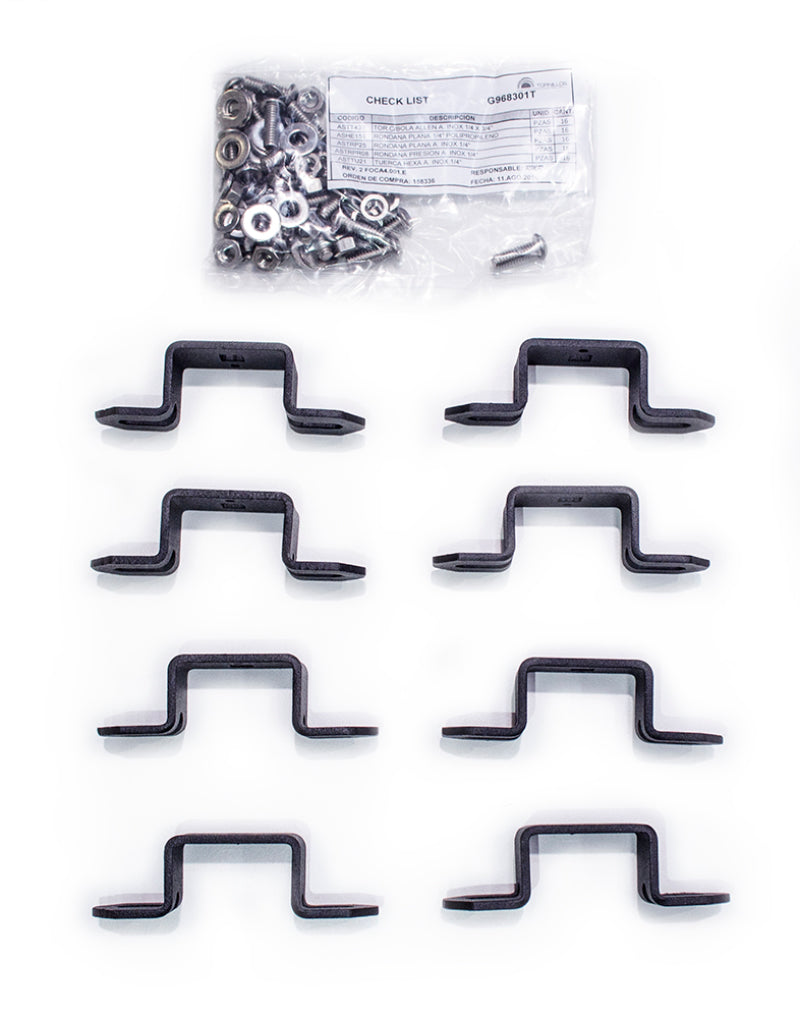 Go Rhino Sport Bar 2.0 - 3in Cube Light Bracket Kit Bed Racks Go Rhino