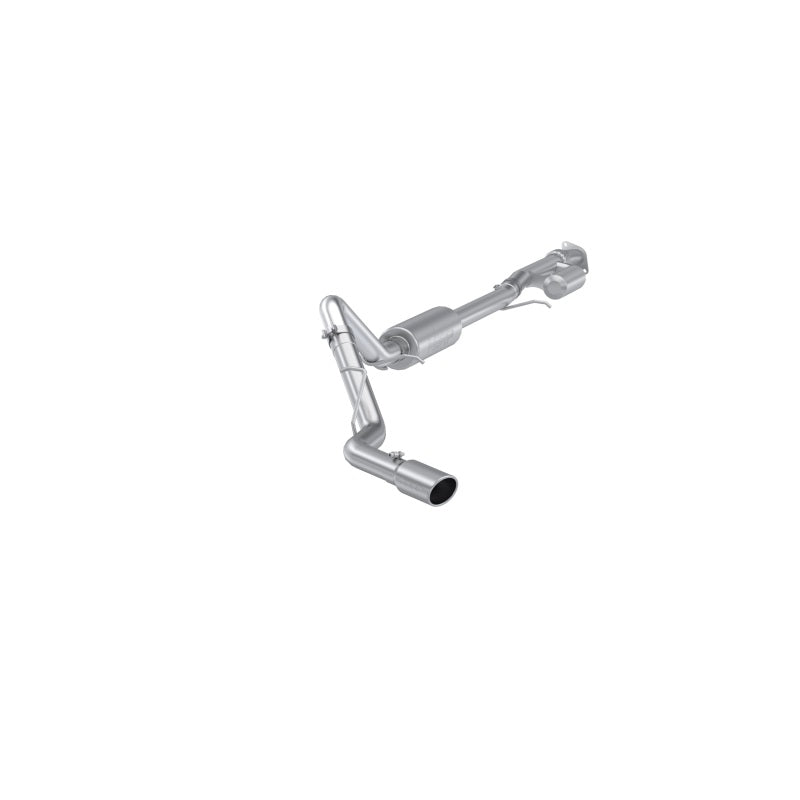 MBRP 19-24 GM 1500 Silverado/Sierra 2.7L Alum. Steel 3 Cat-Back w/ Single Side 4in Single Wall Tip Axle Back MBRP