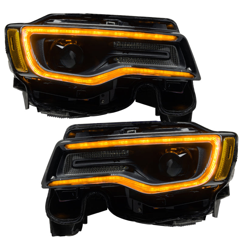 Oracle 1421 Jeep Grand Cherokee Dynamic Headlight DRL Upgrade Kit ColorSHIFT Dynamic Headlights ORACLE Lighting