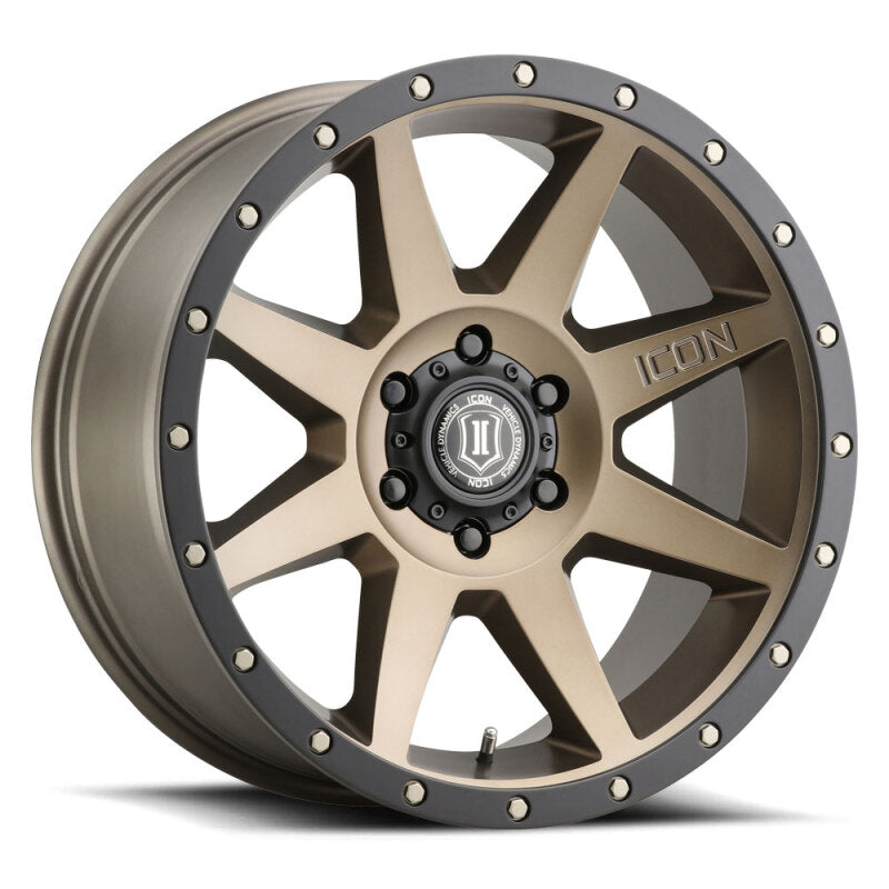 ICON Rebound 20x9 / 6x5.5 / 16mm / 5.625in BS Bronze Wheel Wheels - Cast ICON