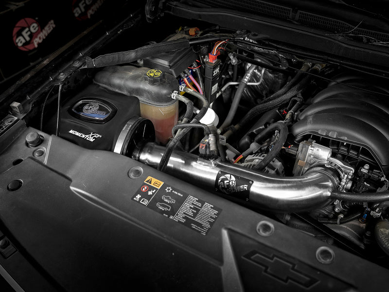 aFe Momentum XP Cold Air Intake System w/ Pro 5R Media Brushed 14-19 GM Silverado/Sierra 1500 Cold Air Intakes aFe
