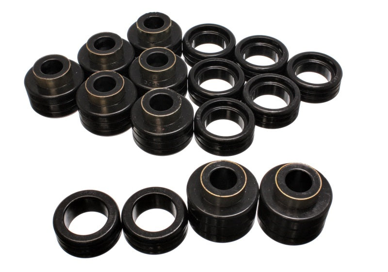 Energy Suspension Chevy Xtra Cab 2&4Wd Body Mts - Black Bushing Kits Energy Suspension