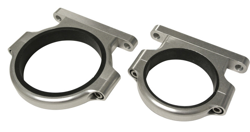 Fuelab Plate Mount Fuel Pump Billet Bracket Set - (2) Brackets for Each Pump Brackets Fuelab