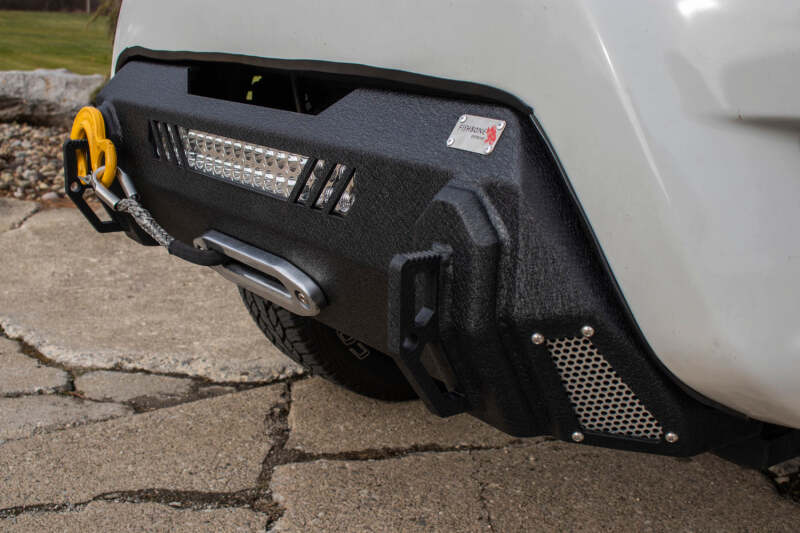 Fishbone Offroad 12-15 Tacoma Center Stubby Bumper Bumpers - Steel Fishbone Offroad