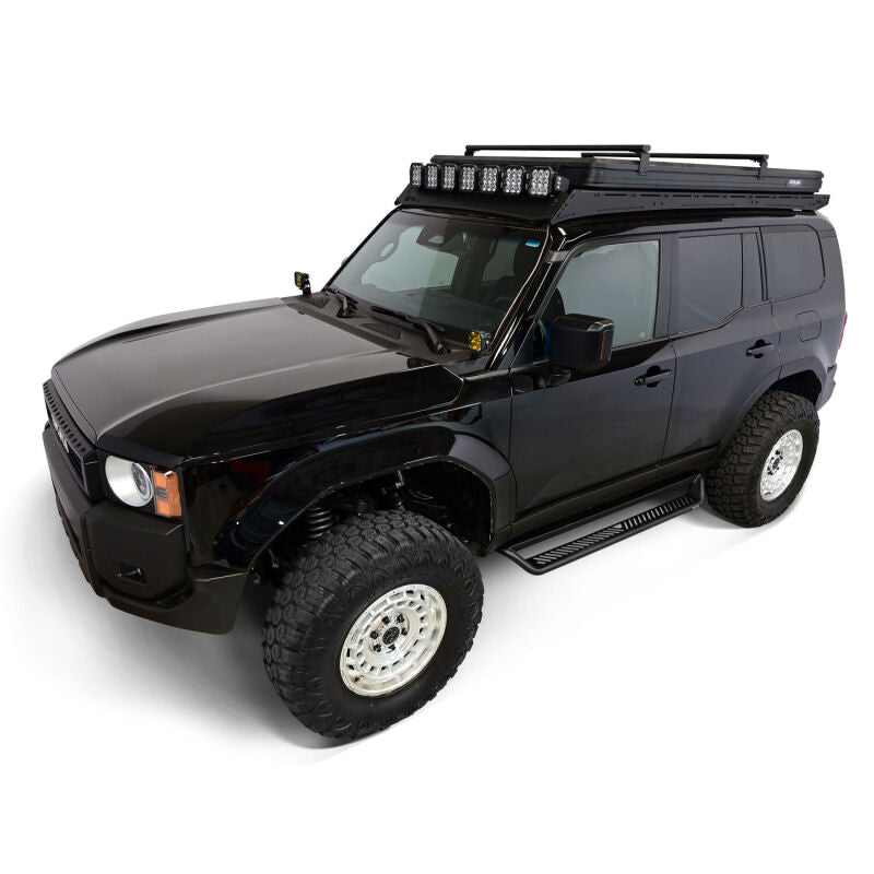 Westin 24-26 Toyota Land Cruiser Outlaw Drop Running Boards - Textured Black Running Boards Westin