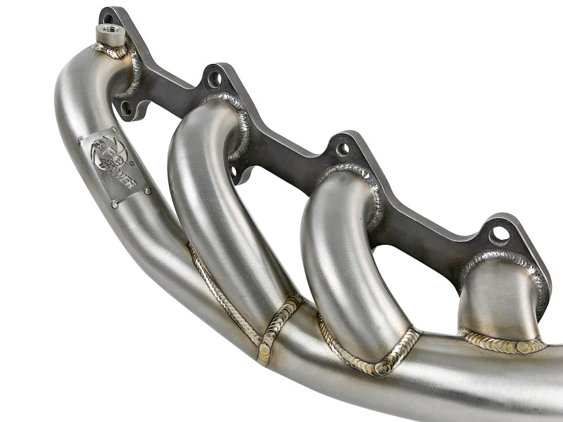 aFe Twisted Steel 1.75-2in 304 SS Headers 03-07 Ford Diesel Trucks V8-6.0L (td) Headers & Manifolds aFe