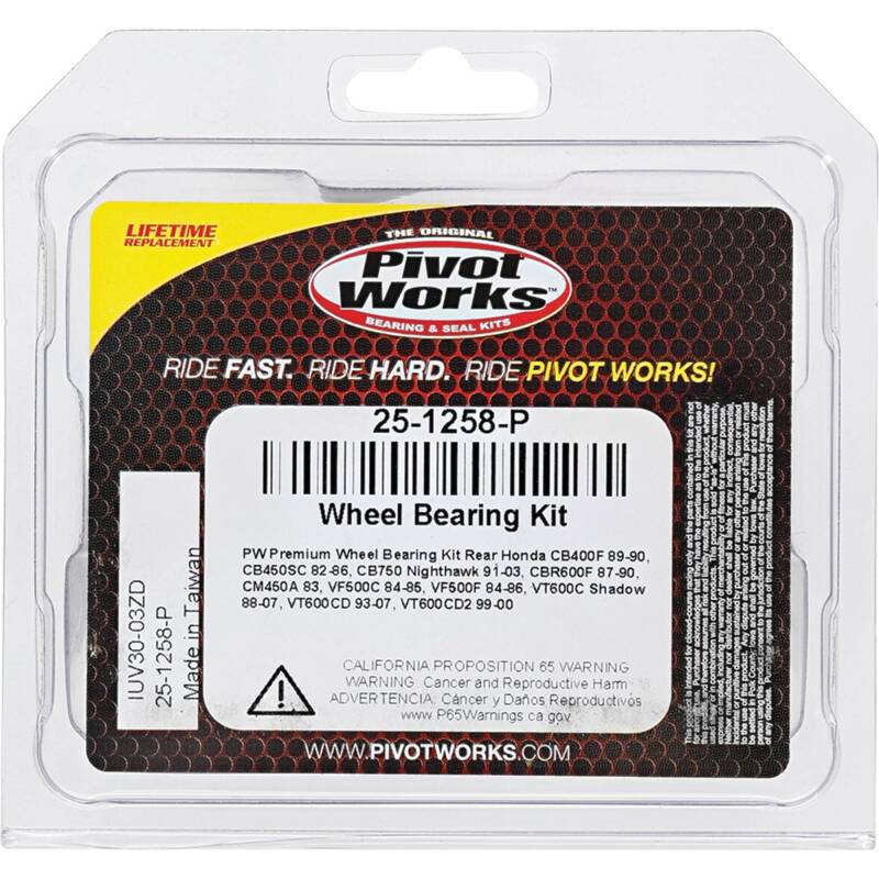 Pivot Works Premium Wheel Bearing Wheel Bearings Pivot Works